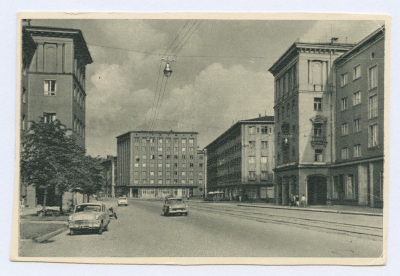 Trükikaart. Narva mnt.