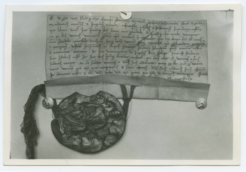 Ürik 1240. aastast, ladina keelne.