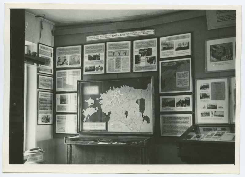 Tallinna Linnamuuseum, ekspositsioon Pikk tänav 70, "1905-1907 revolutsioon".