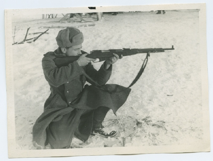 Leitnant Rull Klooga lasketiirus.