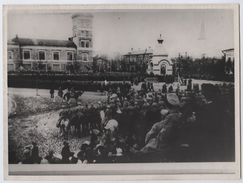 Tallinn, veebruarirevolutsiooni rongkäik 1917. aastal.