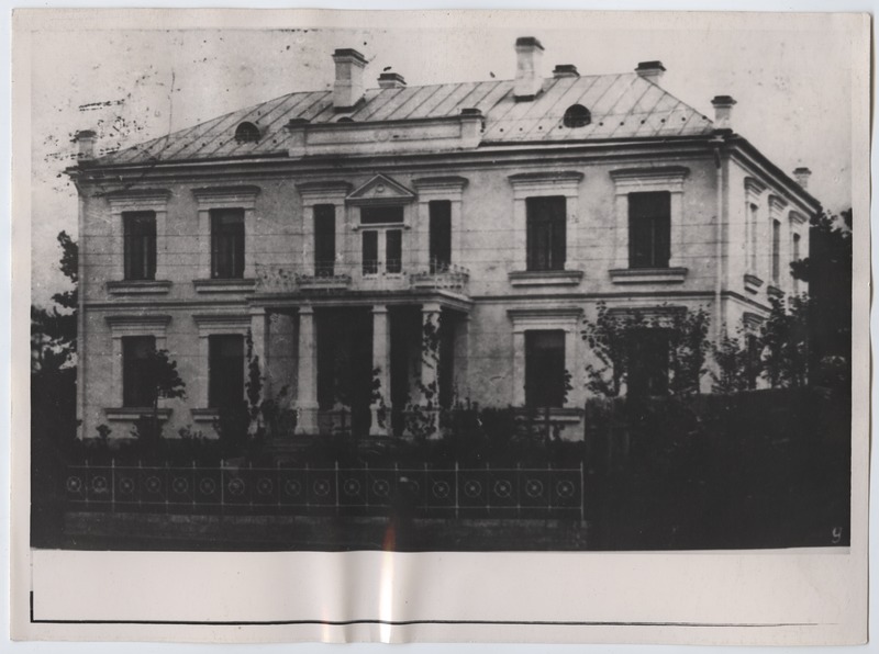 Tallinn, maja Vismari tänaval, kus enne 1917. aastat asus Põllumajanduspank ja 1917. aastal Harjumaa TNTK.