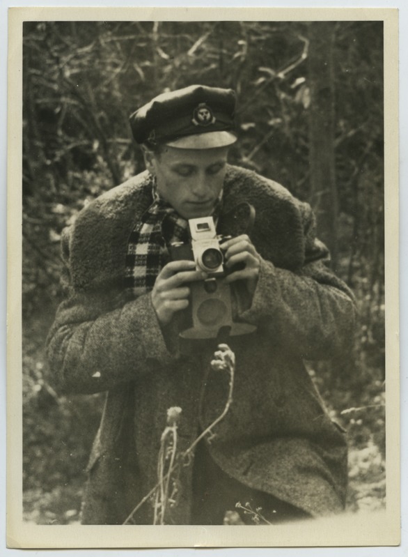 Fotograaf Exacta kaameraga