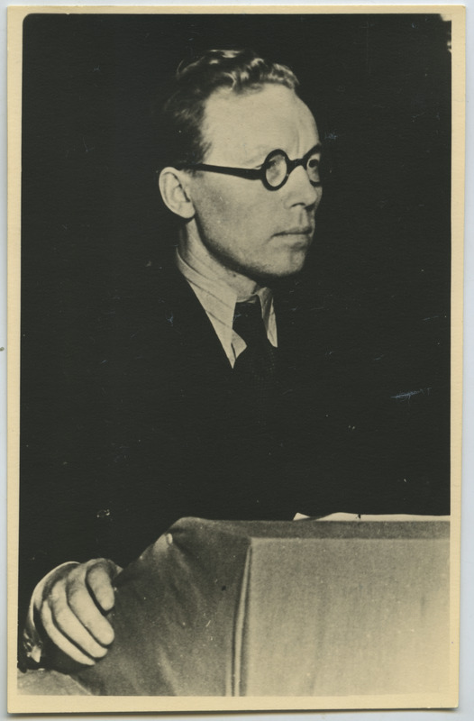 Johannes Lauristini portree.