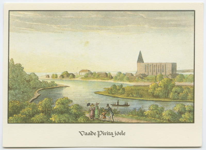 Vaade Pirita jõele, 19. sajand.