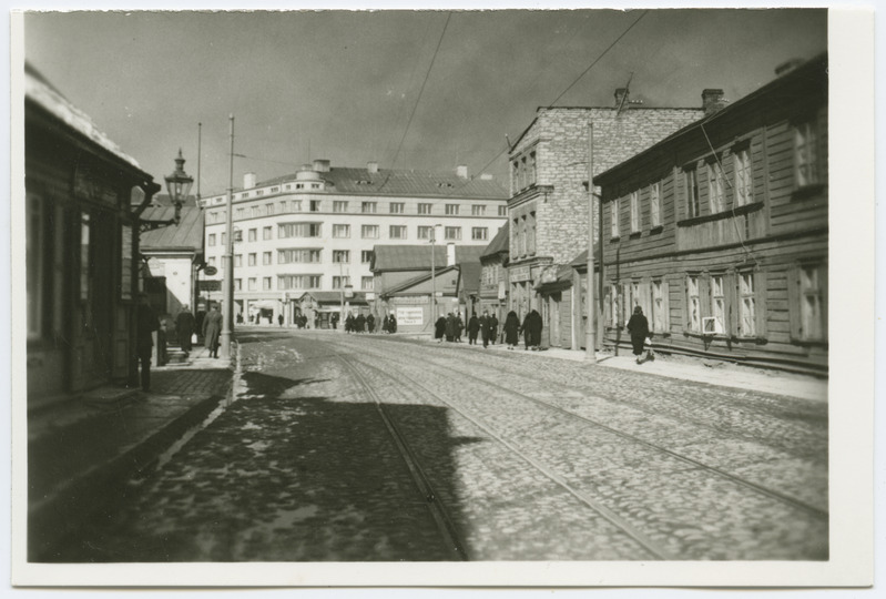 Tallinn. Tartu mnt vaade Keskturu poolt