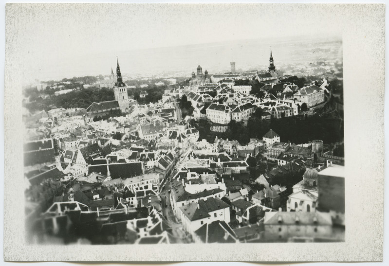 Tallinn. Õhufoto Tallinna vanalinnast