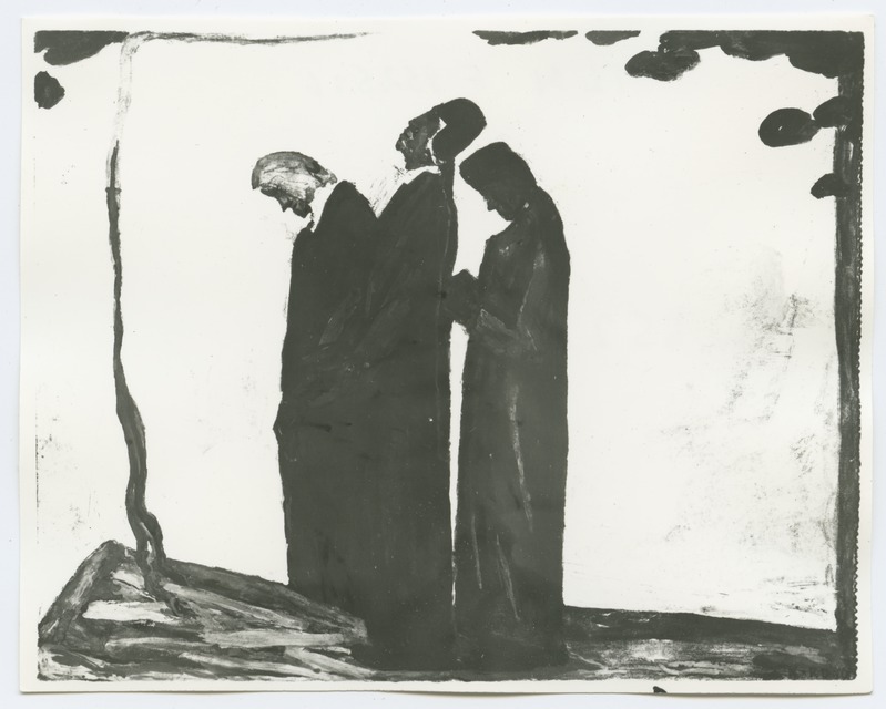 K. Raud "Ohver", eskiis kolme naisfiguuriga 1930-ndatest aastatest.