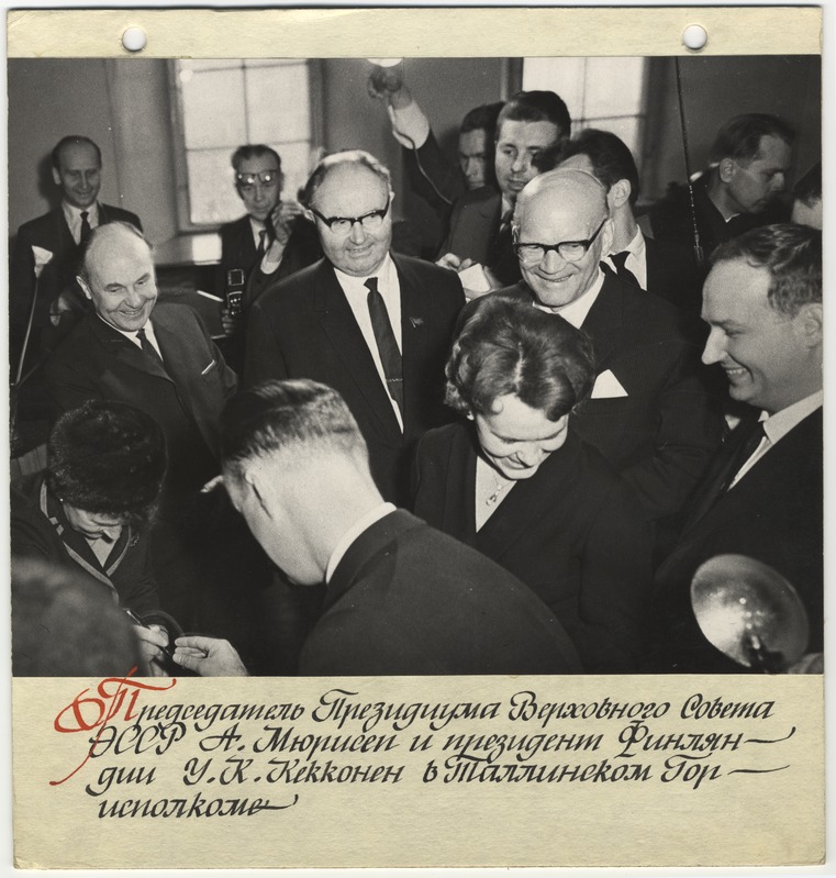 U. Kekkonen ja A. Müürisepp