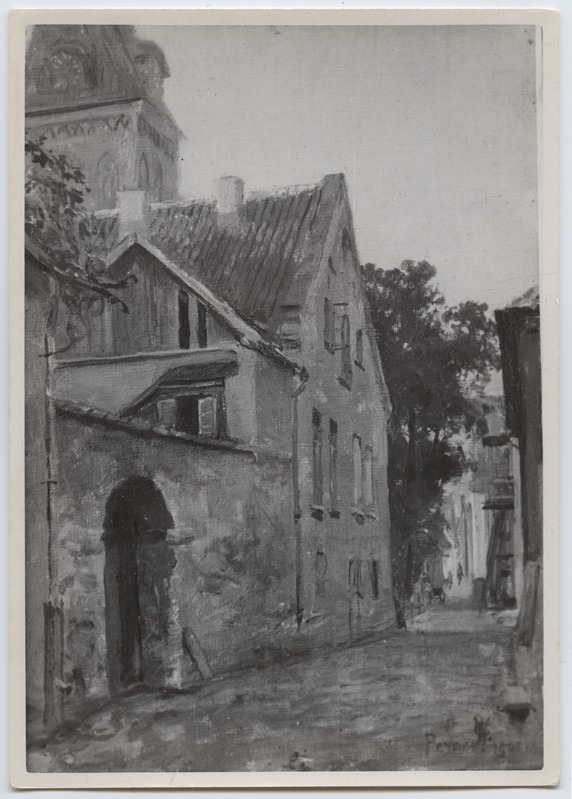 Fotoreproduktsioon C. Winkler "Pärnu motiiv".