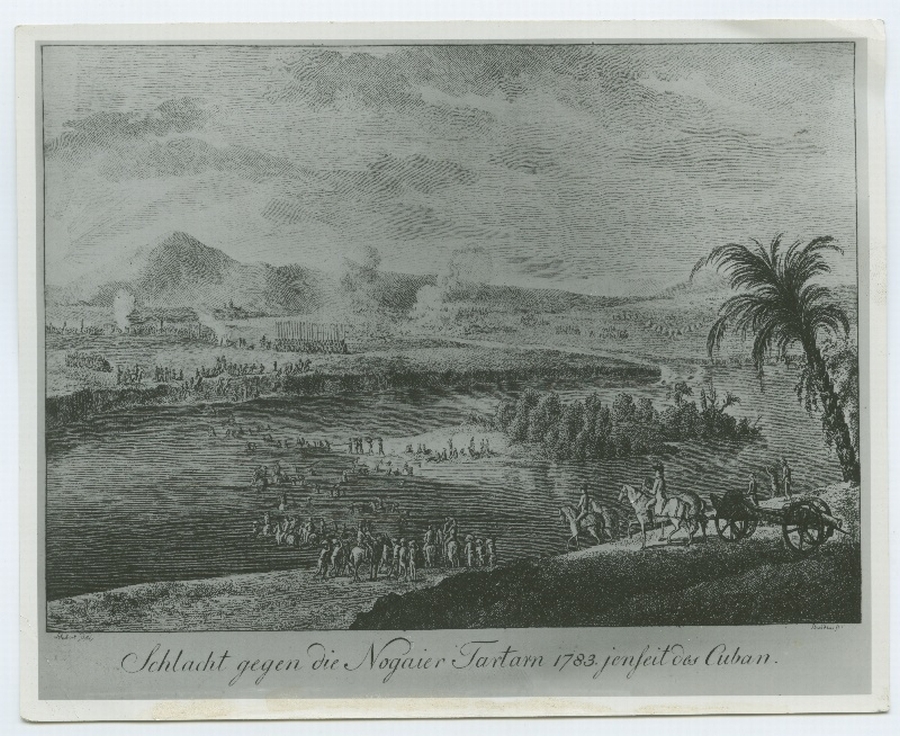 Karl Buddeus: "Lahing Nogai tatarlastega 1783. aastal teiselpool Kubani".