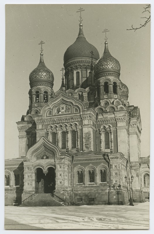 Al. Nevski katedraal, vaade peasissekäigule.