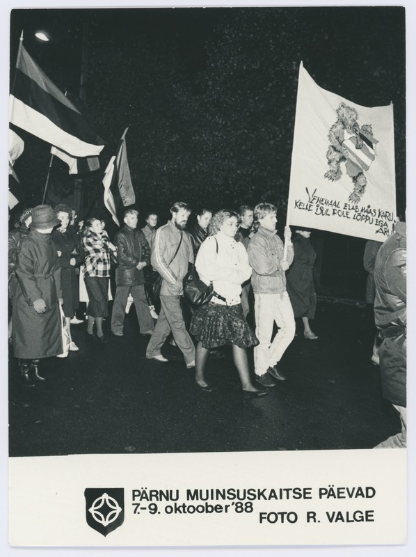 Pärnu Muinsuskaitsepäevad 7.-9. oktoober 1988