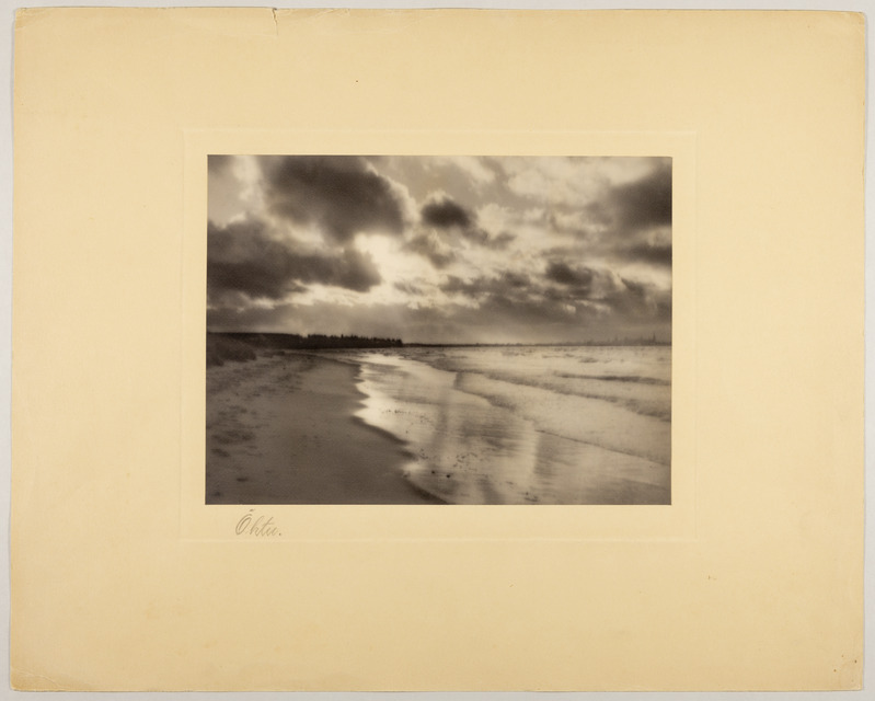 Tallinn, Pirita rand, taga linna siluett, Pirita Kaunistamise Seltsi fotovõistluse III auhind.