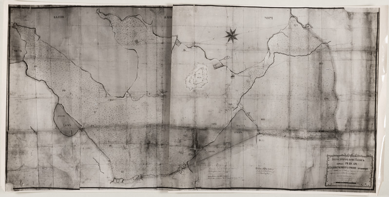 Tallinna territooriumi geomeetriline plaan 1788. aastast.