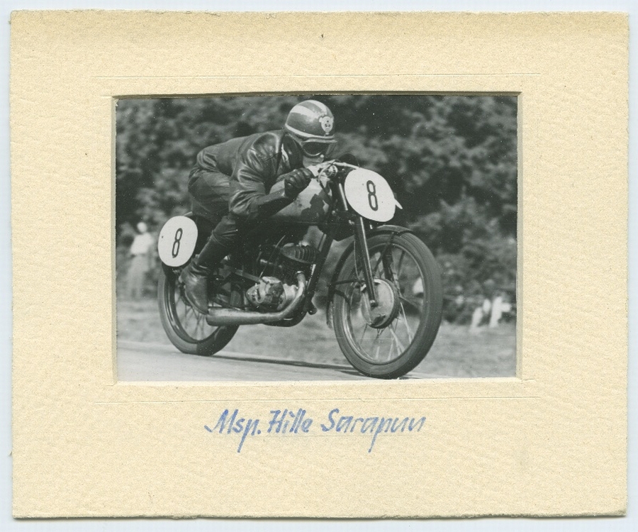 Mootorsportlane Hille Sarapuu treenimas.