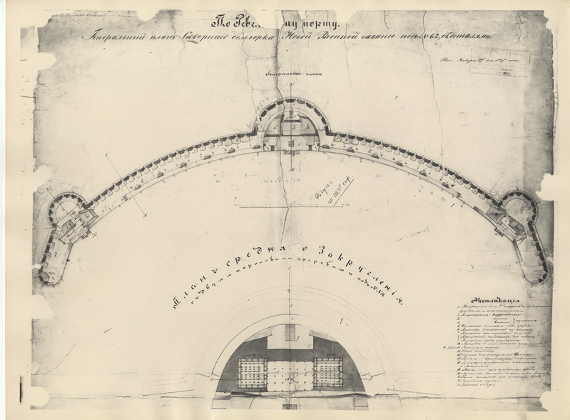 Tallinna sadam, plaan 1857. a