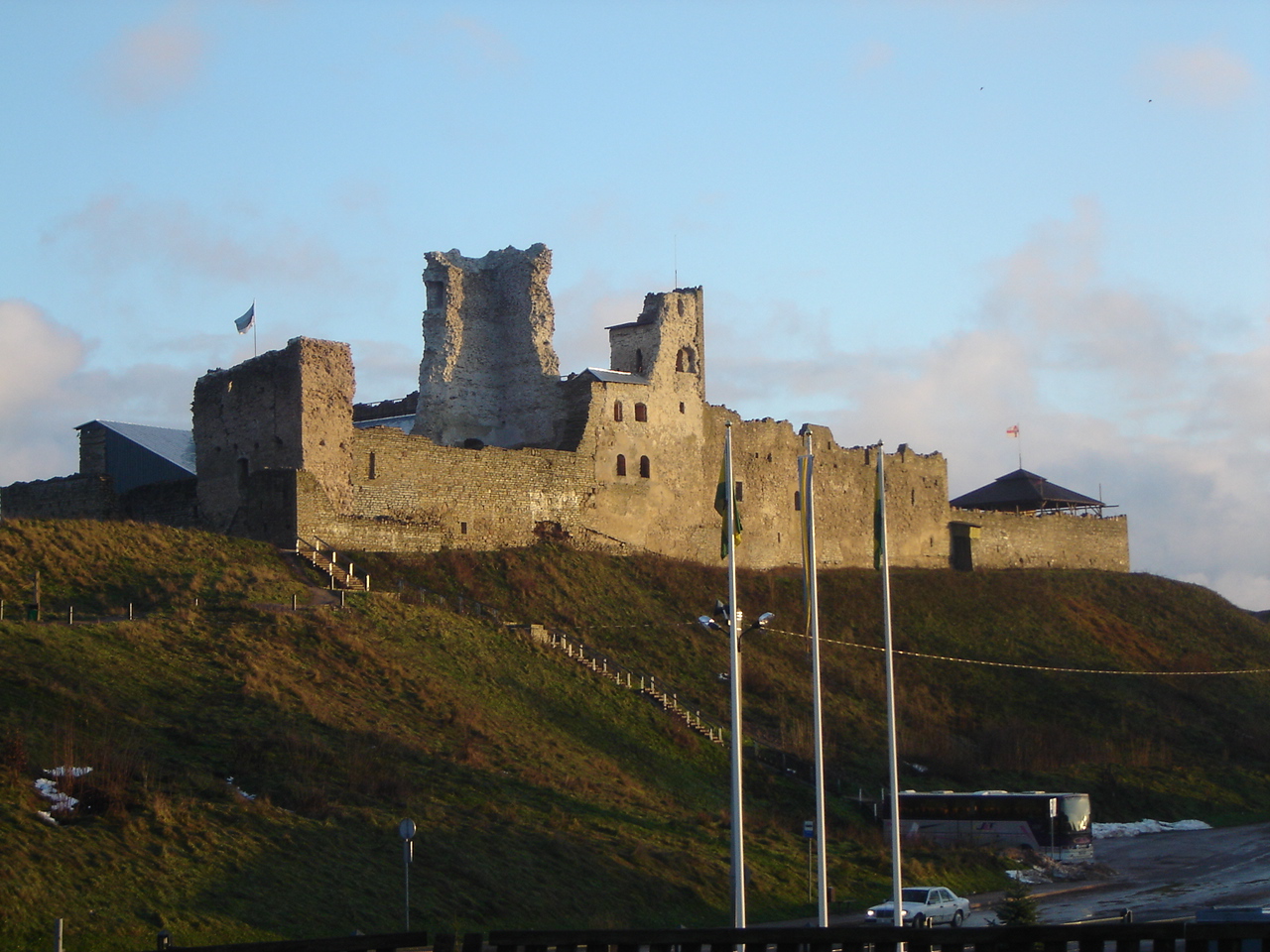 Rakvere Order 2 - the western wall of the city with towers.