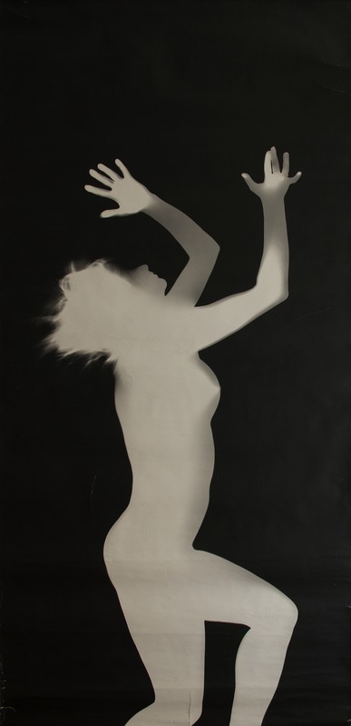 Fotogramm naisfiguurist