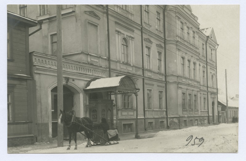 Eesti-Vene rahuläbirääkimiste asukoht. Vanemuise tn 35, Tartus