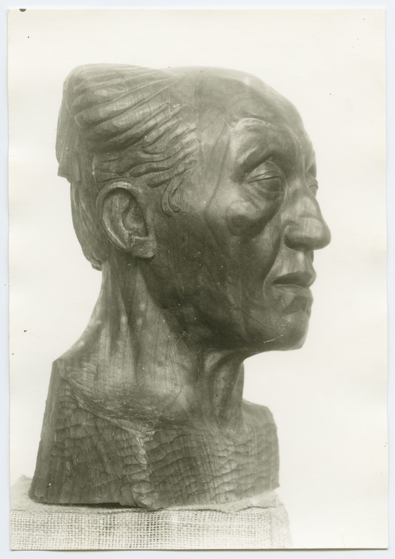 J. Koort "Mehe pea", umbes 1920. aastast.