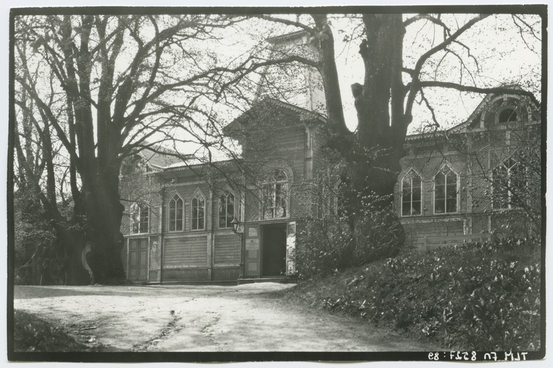 Harjumäe paviljon Tallinnas, välisvaade 1926. aastast.