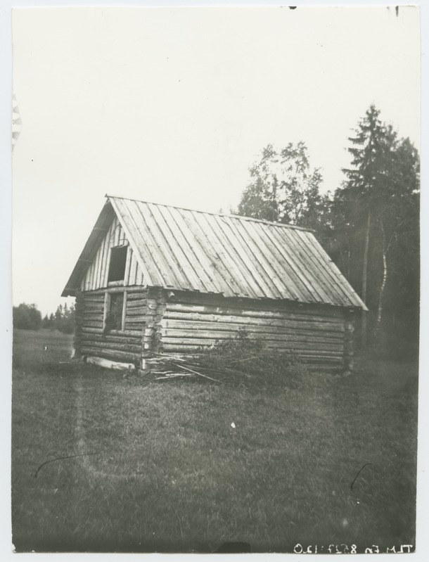 Maastikufoto heinaküüniga, 1920-ndad aastad.