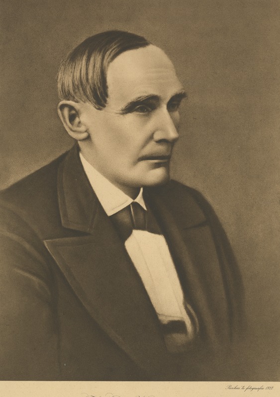 Fr.R. Kreutzwald'i portree, repro fotost.