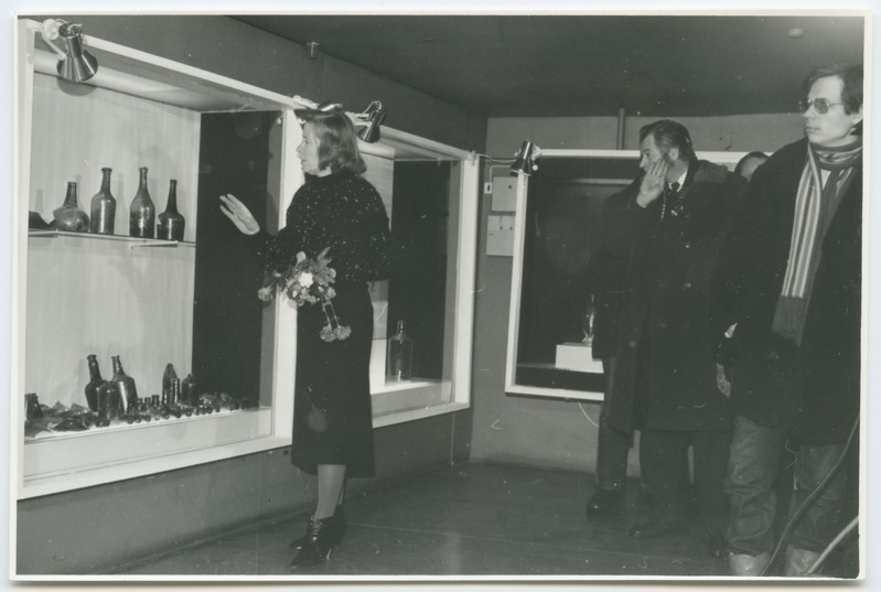 Näituse "Vanu pudeleid" avamine TLM- is