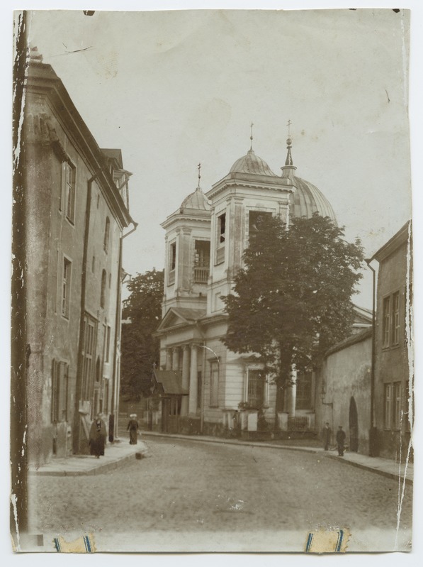 Tallinn. Vene tänav. Näha Püha Nikolai kirik