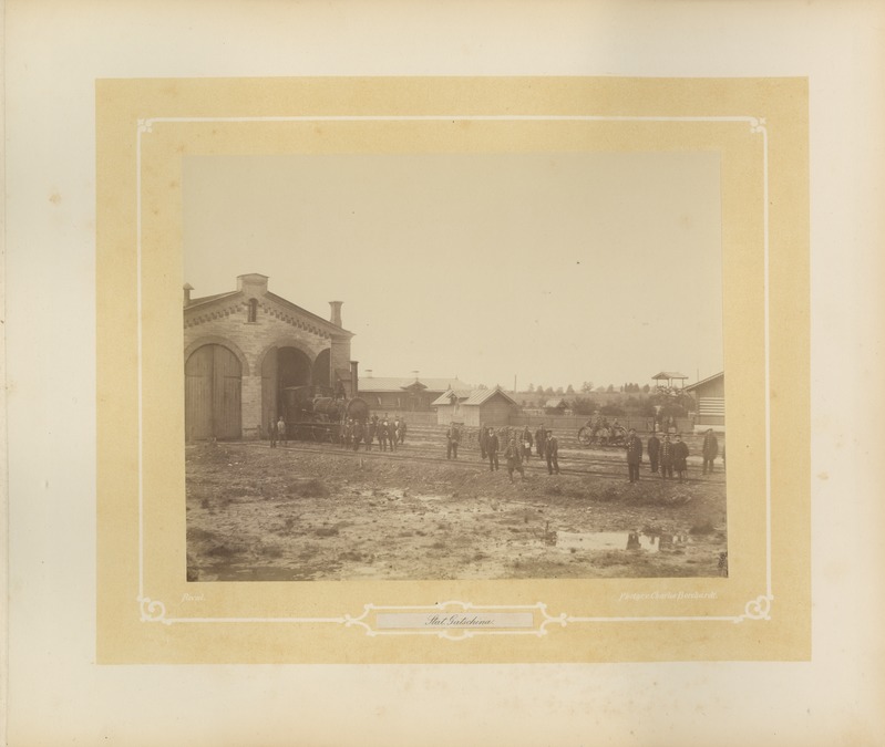 Gatschina raudteejaam.