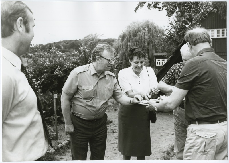 Tallinna delegatsioon Schwerini, ringkäik vabaõhumuuseumisse 14.06.1989. a.