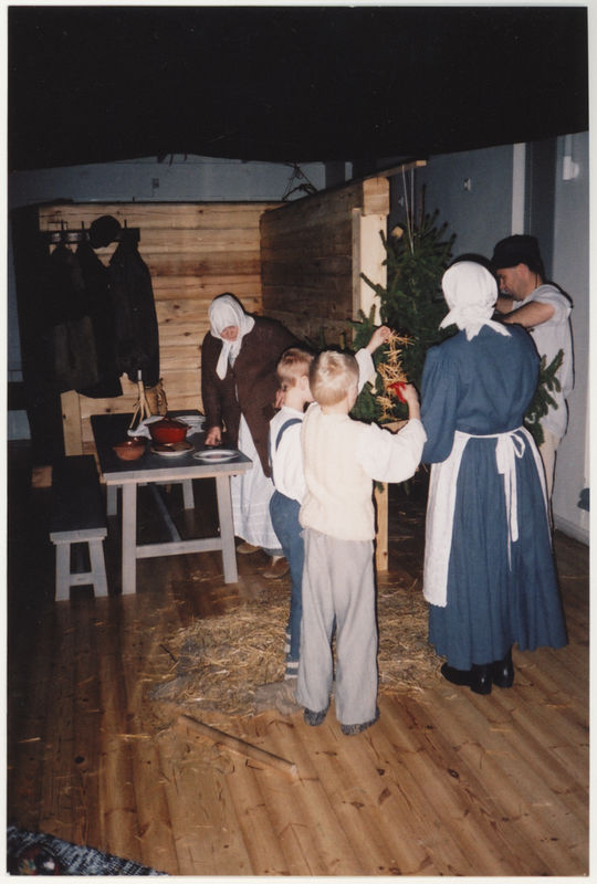 Jõuluprogramm "Jõulud kodus. Teine aasta" Harjumaa Muuseumis