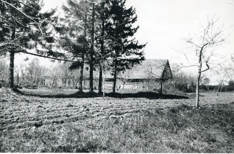 Juhan Liivi sünnikodu Riidmal 1961.a