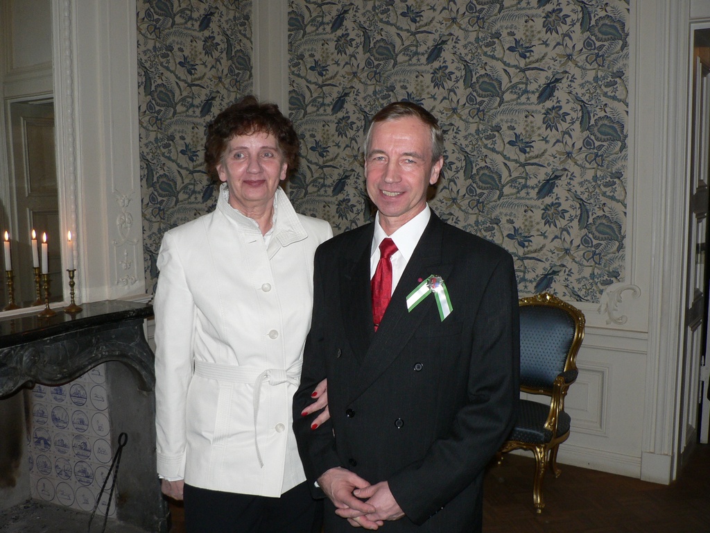 Velda ja Jaan Pöör vabariigi aastapäevale pühendatud aktusel