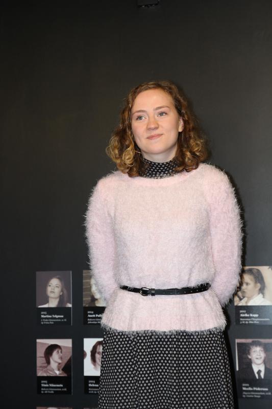 XXX koolinoorte etlusvõistluse lõppvooru esineja Liisu-Johanna Olgo