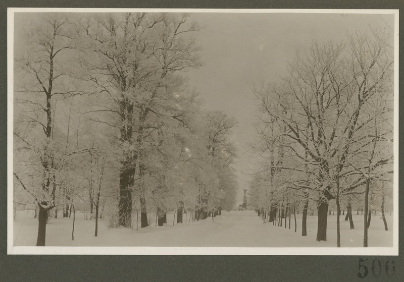 Tallinn. Vaade Russalka monumendile Kadrioru lossi poolt.