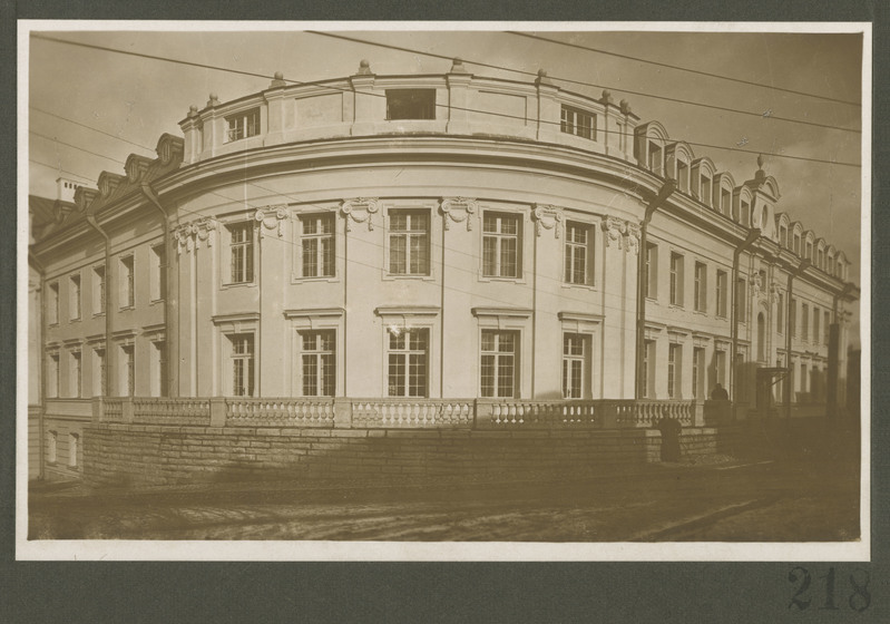 Tallinn. Sõjaväehospidali peahoone. Eksterjöör.