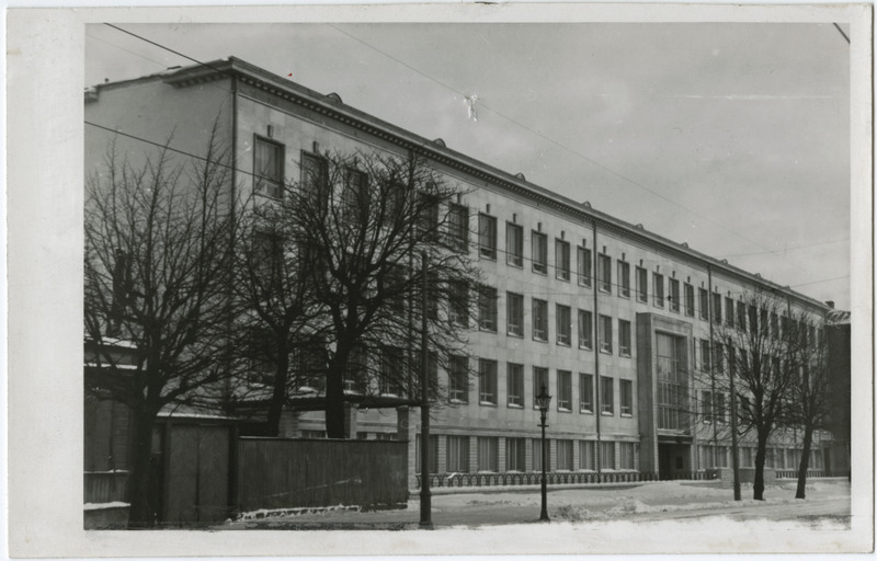 Tallinna Õpetajate Seminari uus hoone Narva mnt. 57. 1940.a.