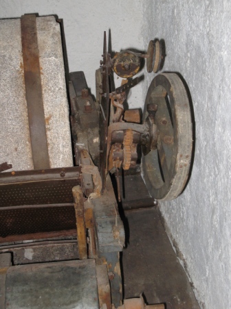 Osa Mäetaguse mõisa veski sisseseadest