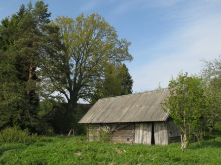 Ristivälja küla Sülla talu ait lõunast