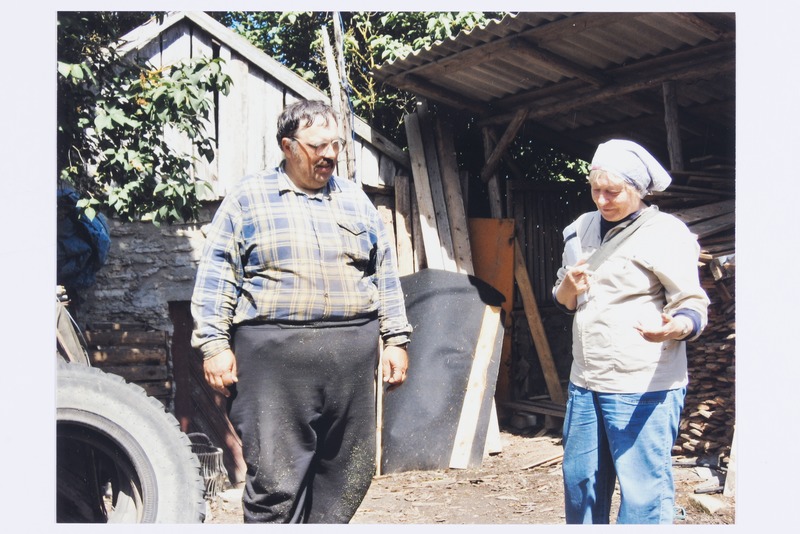 Vandjala küla Kaurila talu peremees ja Eesti Vabaõhumuuseumi töötaja Juta Saron