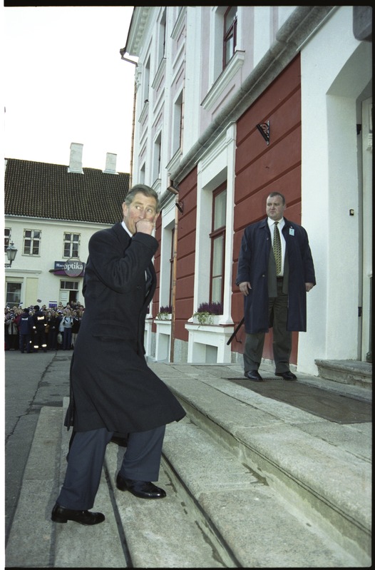 Briti kroonprints Charles külaskäik Tartu Ülikooli,  6. nov. 2001