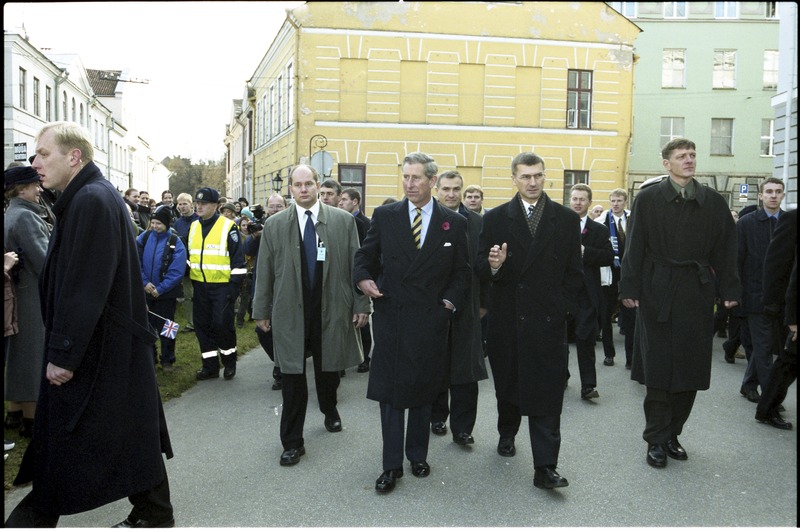 Briti kroonprints Charles külaskäik Tartu Ülikooli,  6. nov. 2001