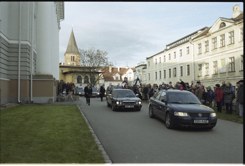Briti kroonprints Charles külaskäik Tartu Ülikooli,  6. nov. 2001