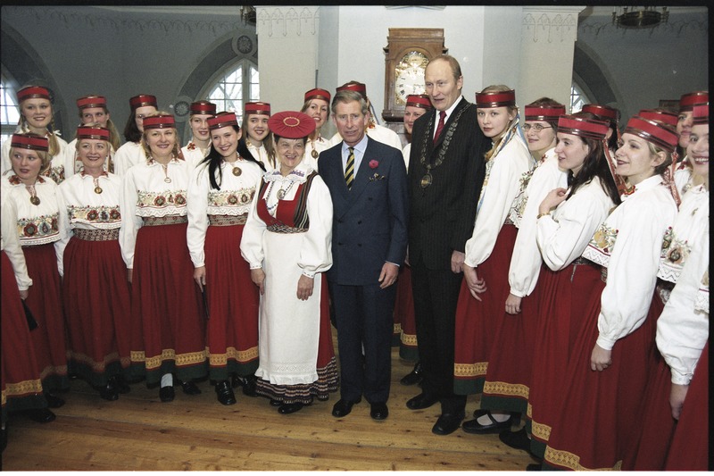 Briti kroonprints Charles külaskäik Tartu Ülikooli,  6. nov. 2001