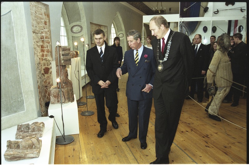 Briti kroonprints Charles külaskäik Tartu Ülikooli,  6. nov. 2001