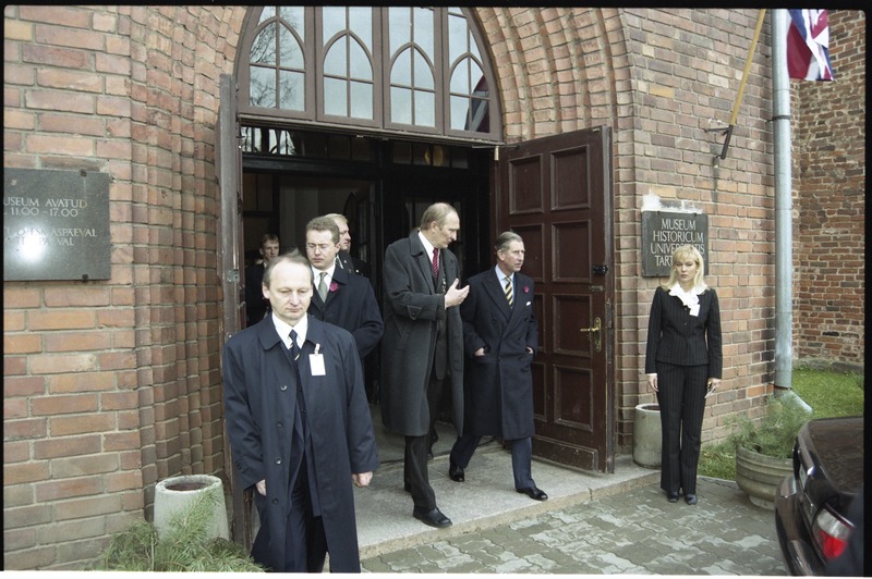 Briti kroonprints Charles külaskäik Tartu Ülikooli,  6. nov. 2001
