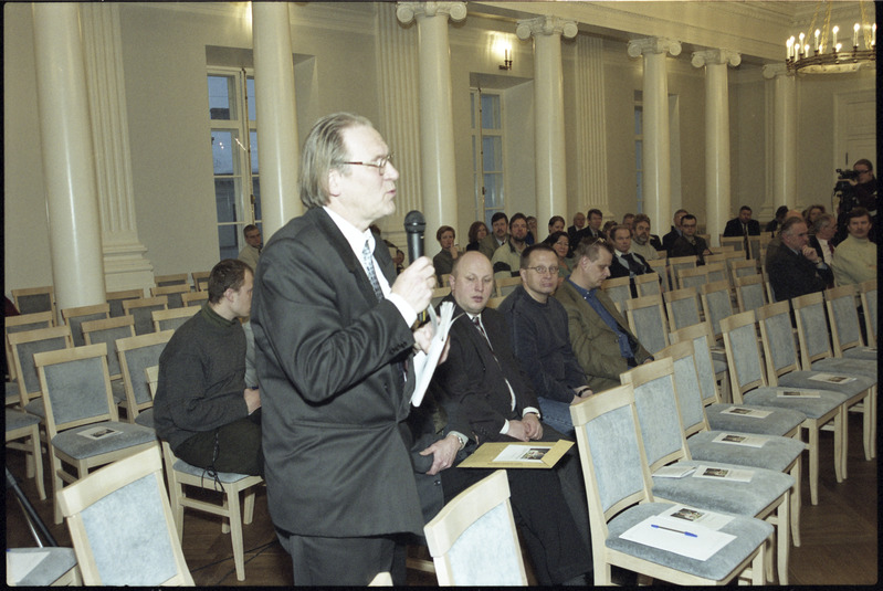 Rektorikandidaatide debatt Tartu ülikooli aulas, 25. veebr. 2003