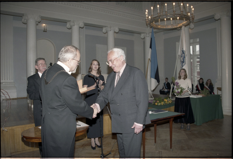 Rahvusülikool 78 pidulik aktus aulas 1. detsembril 1997